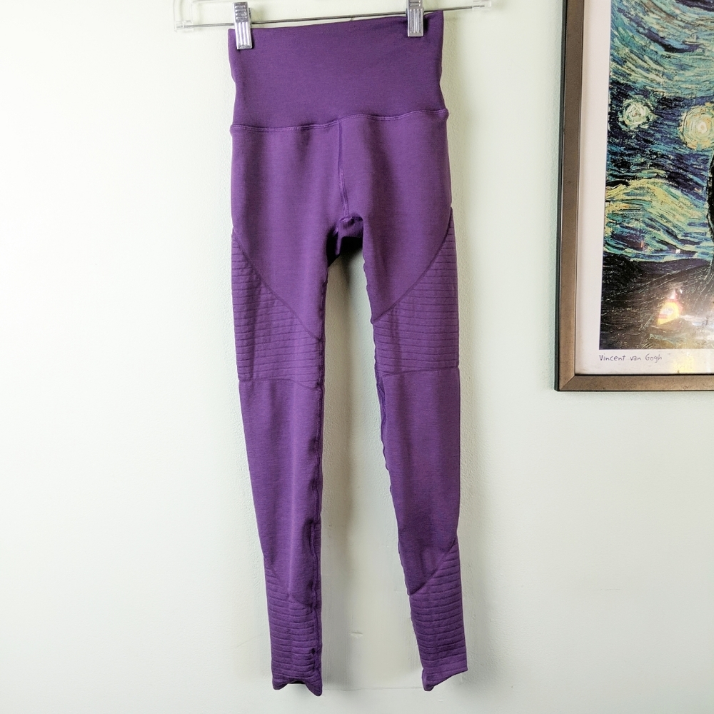 Alphalete Purple Revival Leggings Size XS